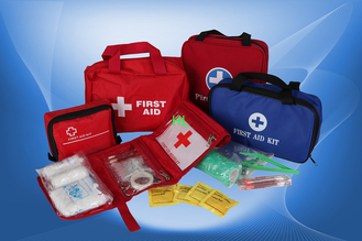 China Outdoor Emergency First Aid Kit CE &amp; FDA OEM Medical Textile Products supplier